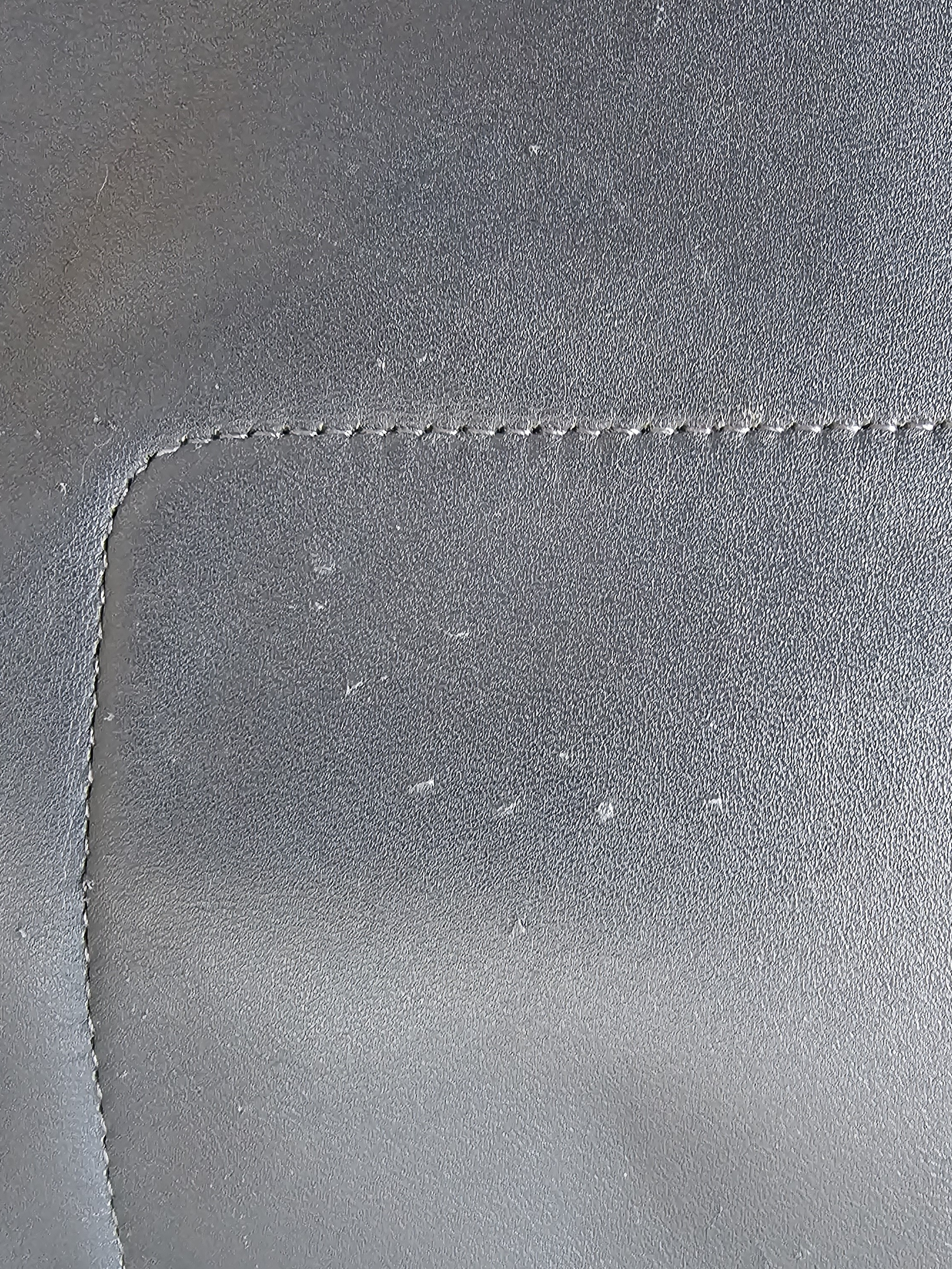 Navy Blue Leather All Saints Tote Bag — image 7 of 8